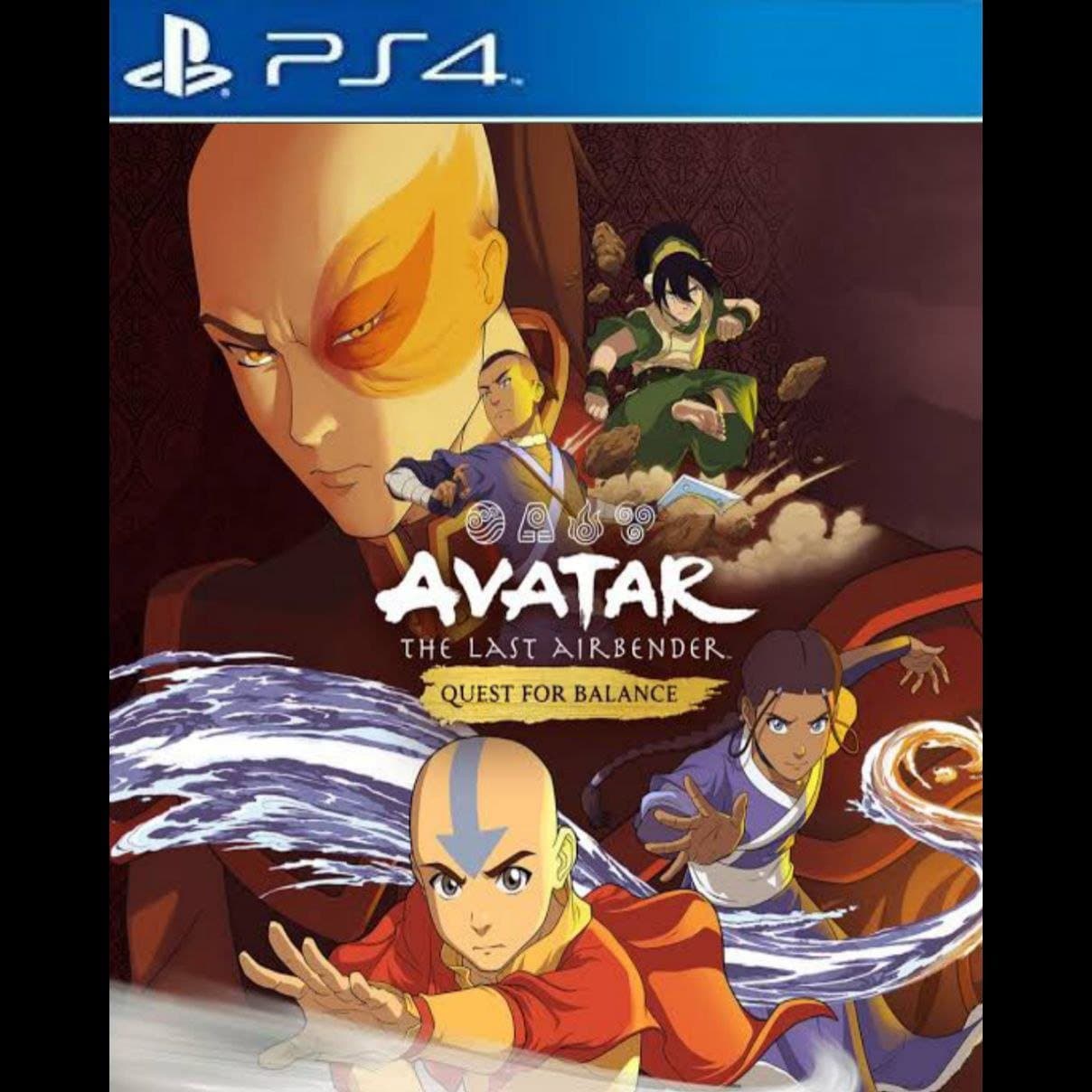 Avatar The Last Airbender Quest for Balance PS4
