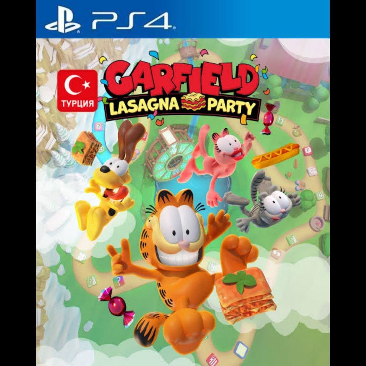 Garfield Lasagna Party PS4
