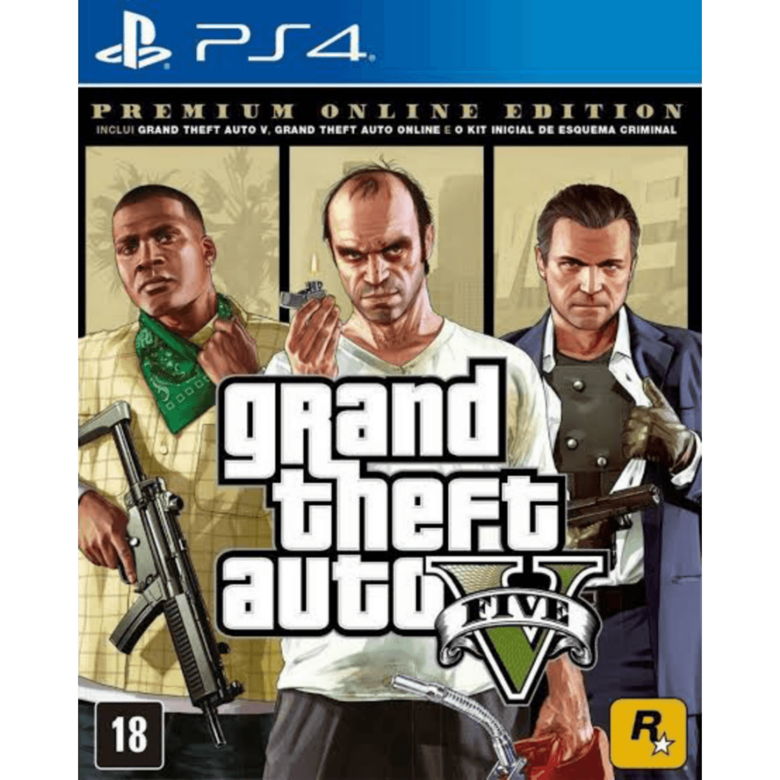 Grand Theft Auto V Edição Premium PS4