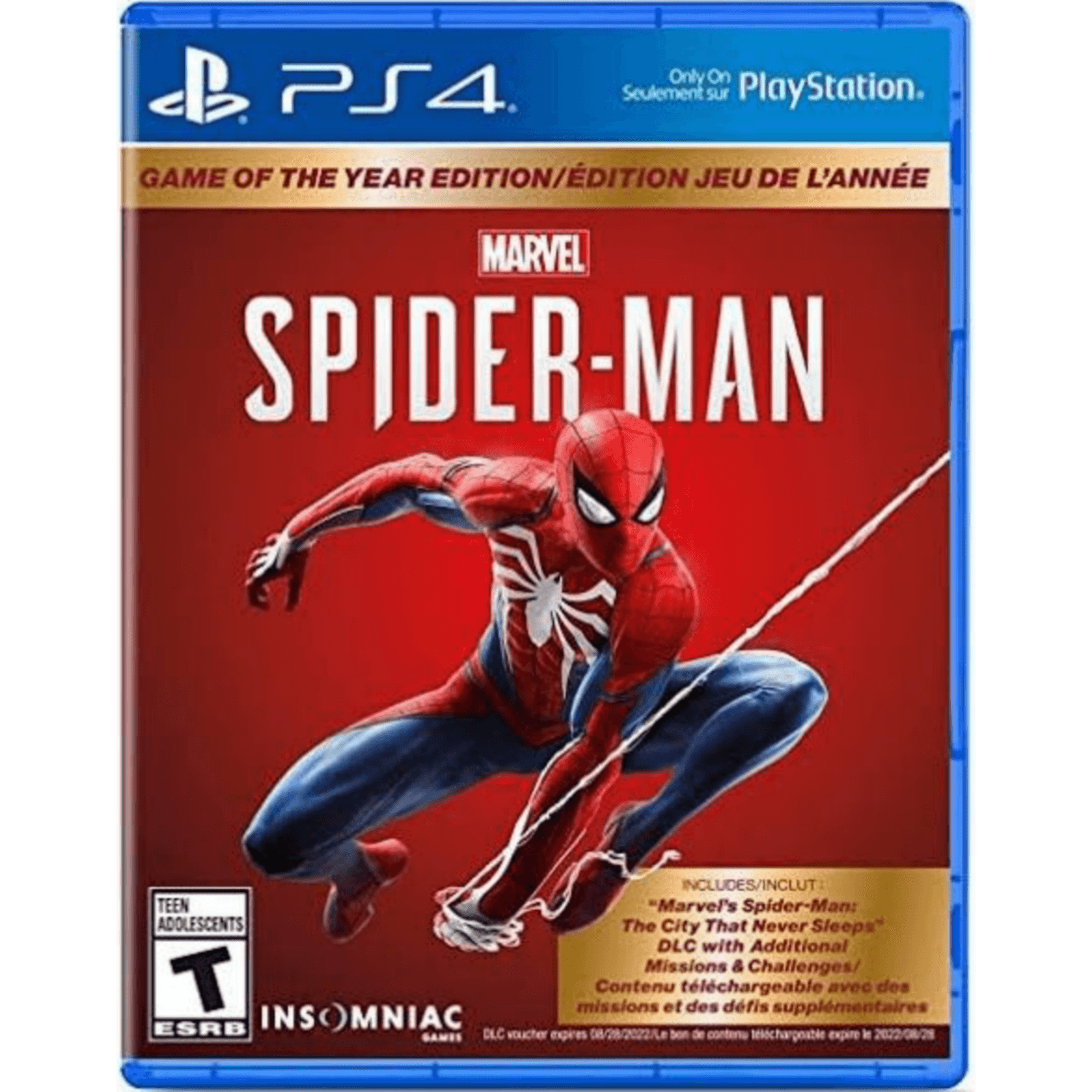 Marvel's Spider-Man: Game of the Year Edition PS4