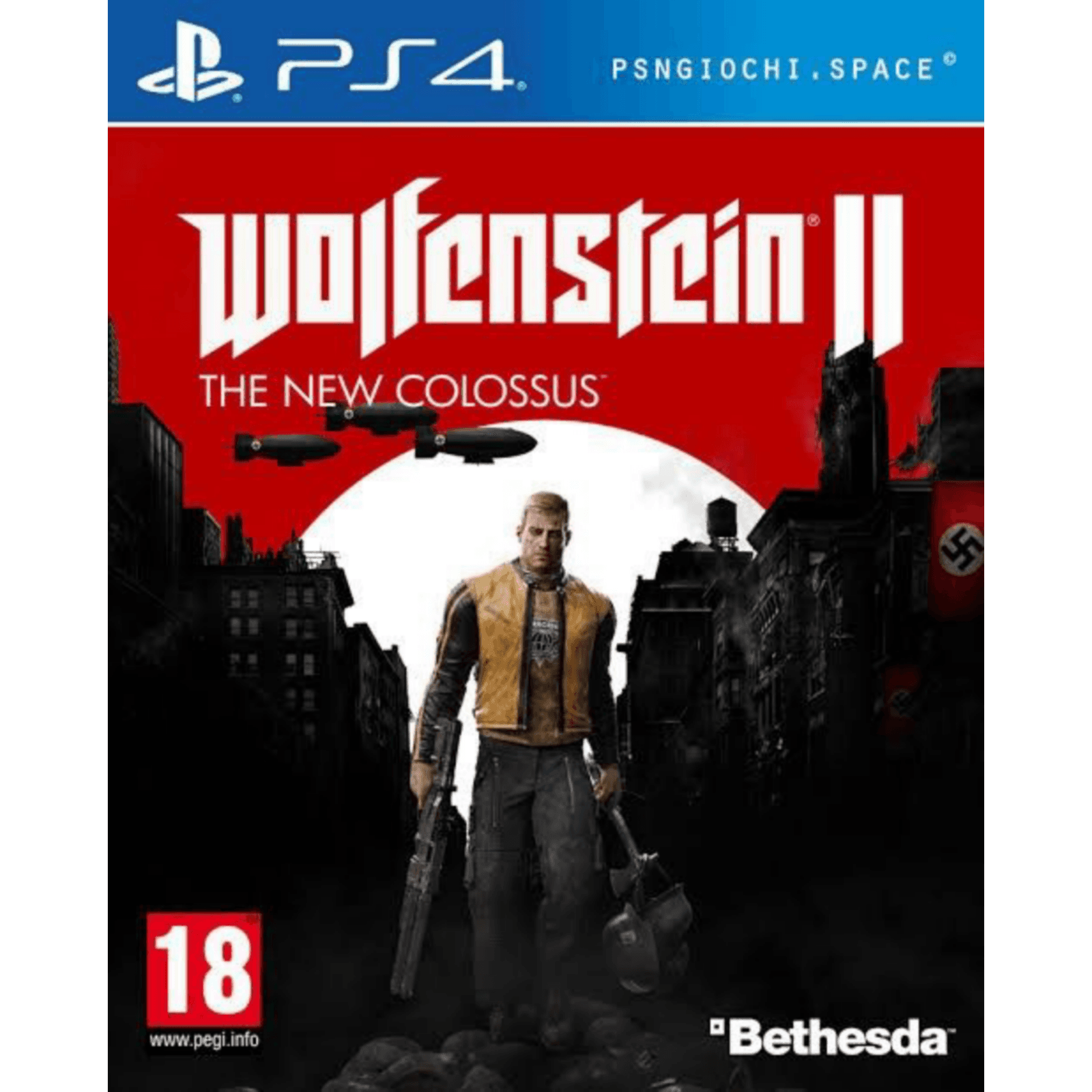 Wolfenstein II The New Colossus Digital Deluxe Edition PS4