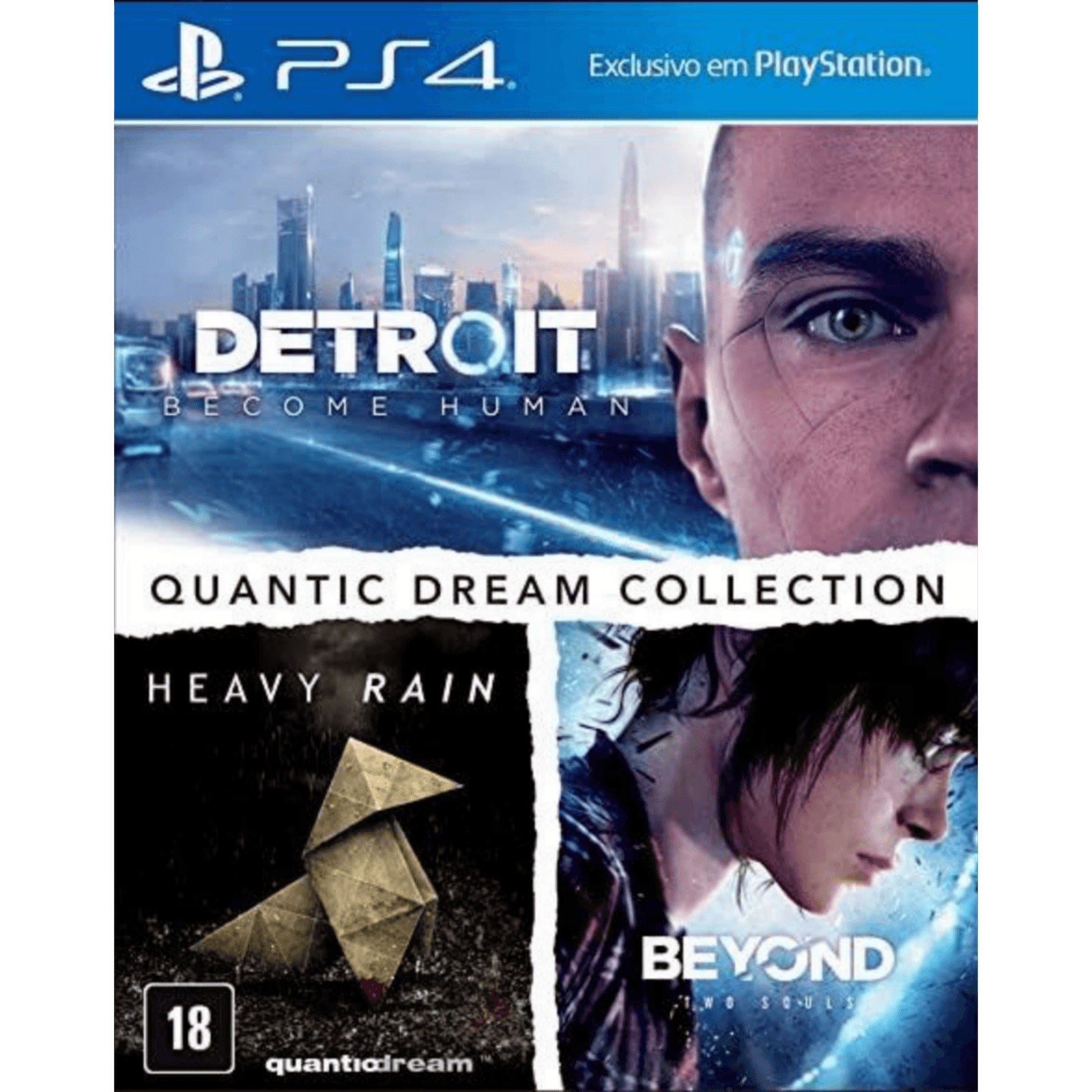 Detroit: Become Human, Beyond Two Souls, Heavy Rain PS4