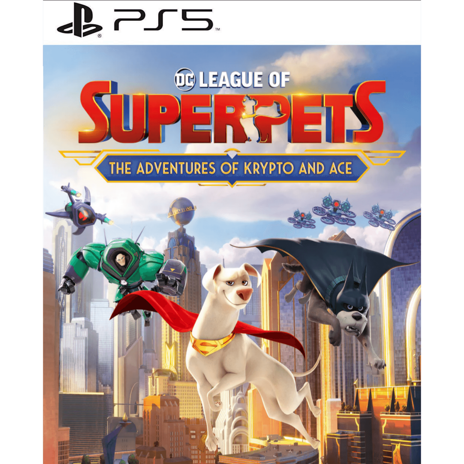 DC Liga dos Superpets As Aventuras de Krypto e Ace PS5