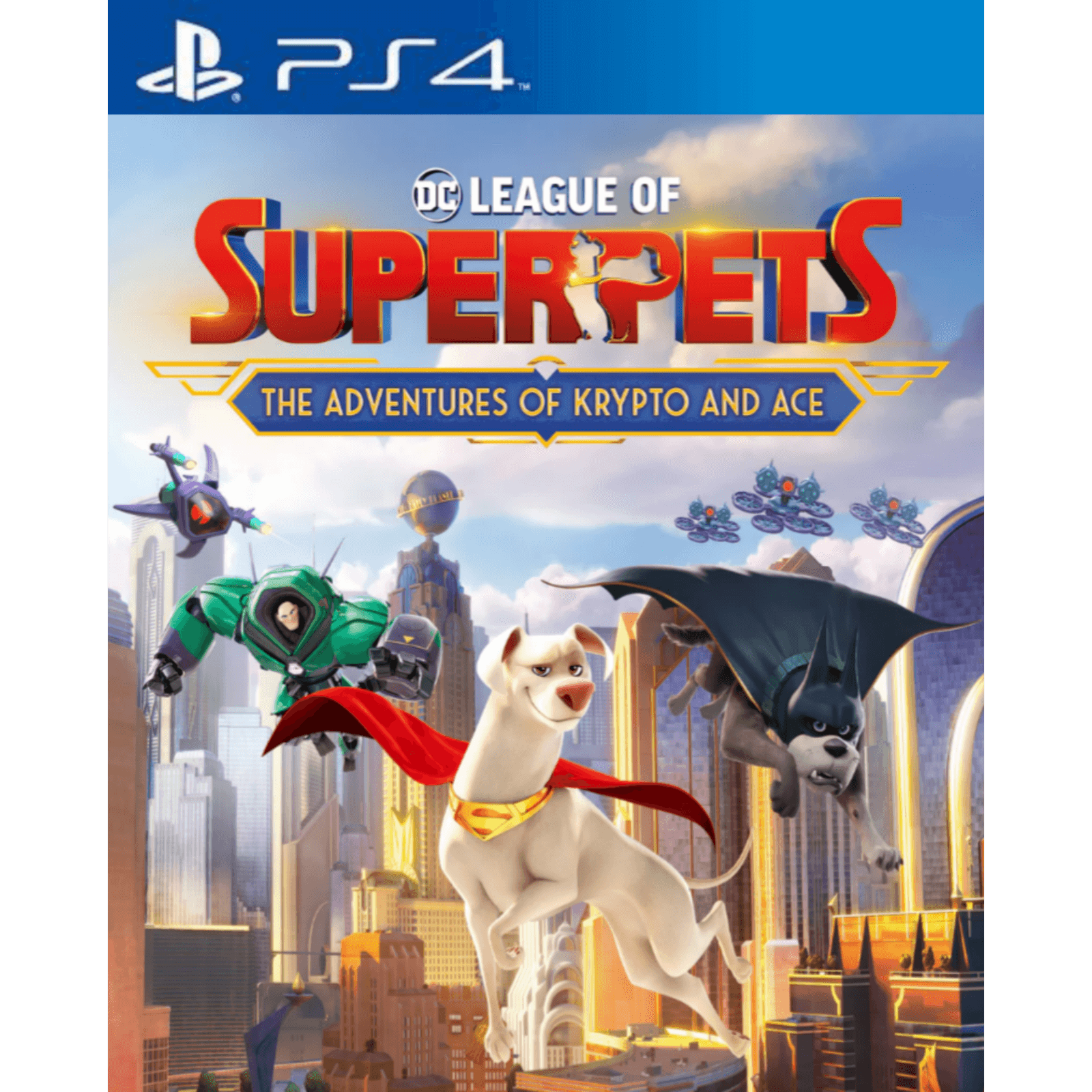 DC Liga dos Superpets As Aventuras de Krypto e Ace PS4