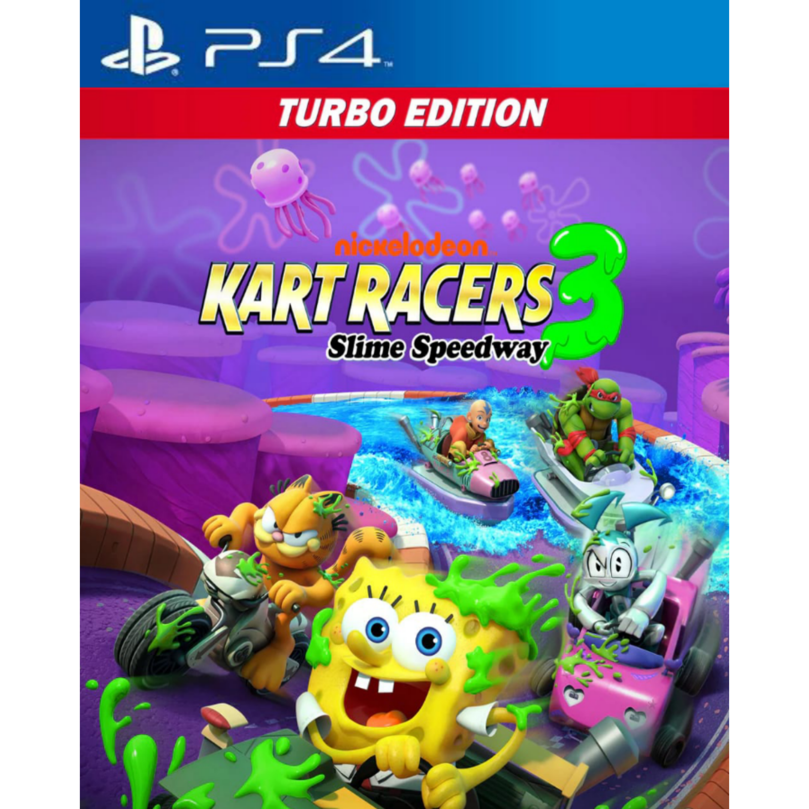 Nickelodeon Kart Racers 3 Slime Speedway Turbo Edition PS4